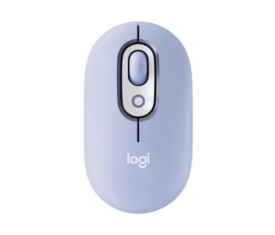 POP Mouse –Bold Black 🖤, Clean White ⚪, and Cheerful Pink 🌸 POP Mouse  LILAC 💜