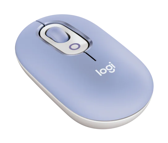POP Mouse –Bold Black 🖤, Clean White ⚪, and Cheerful Pink 🌸 POP Mouse  LILAC 💜