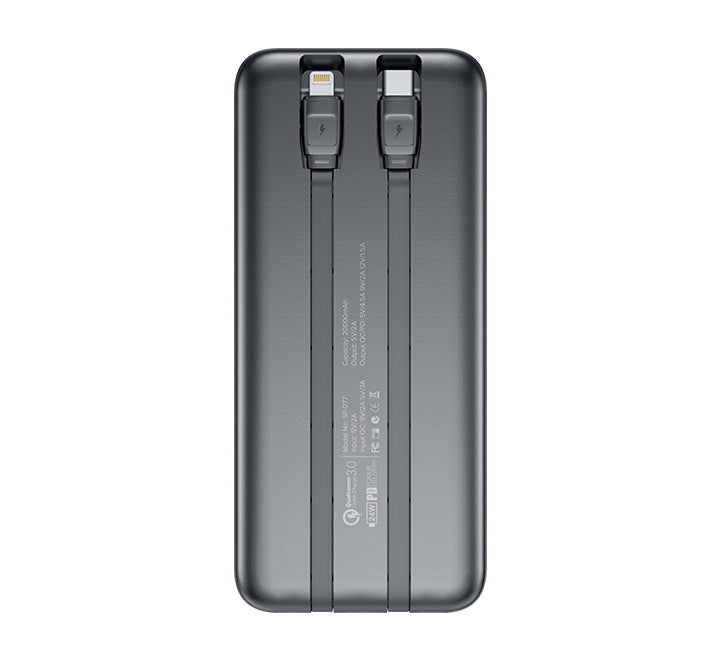 Space SP-077 Speed PD + QC 3.0 Power Bank 20000 mAh