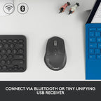 Logitech M720 Triathlon Wireless Mouse – Black