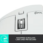 Logitech MX Master 3S Wireless Performance Mouse – Pale Grey