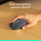Logitech M196 Bluetooth Mouse – Black | White