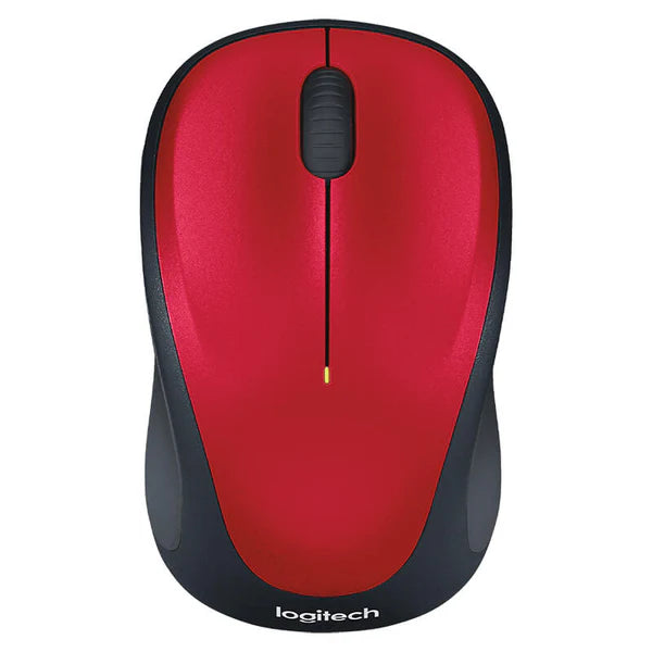 Logitech M235 Wireless Mouse | Sleek Grey 🖤, Vibrant Blue 🔵, Bold Red 🔴