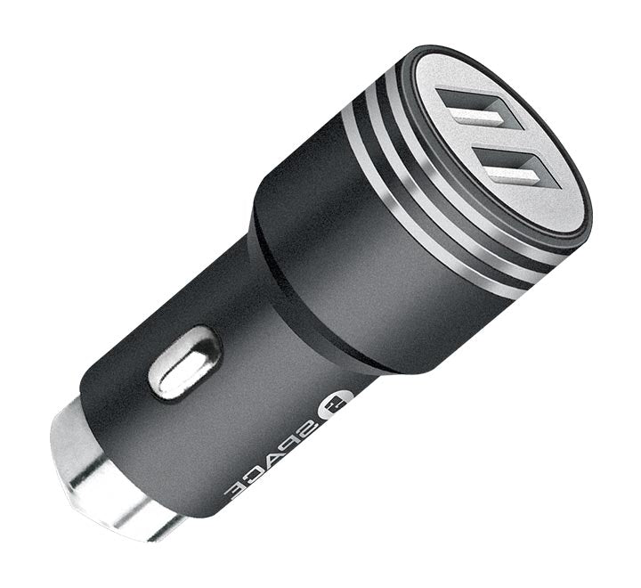 SPACE CC-155 DUAL USB PORT METAL Car Charger
