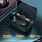 M10 WIRELESS EARBUDS BLUETOOTH EARPHONES NOISE CANCELLATION HIFI QUALITY