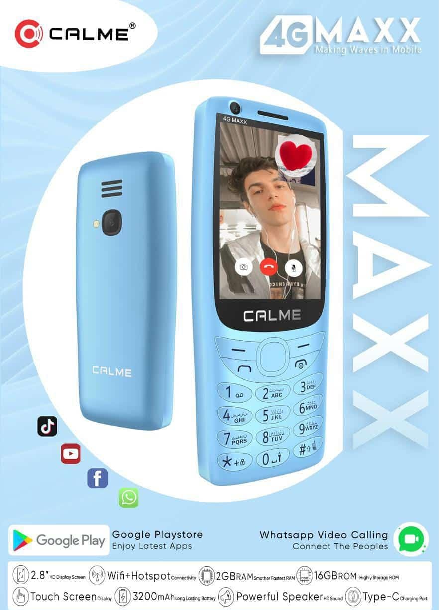 Calme 4G Max 2.8 inch Touch display (2GB Ram - 16GB)