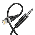 M1 AUX To IPHONE FASTER (M1 Audio Cable for Lightning to 3.5mm Port)