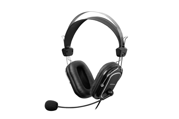 A4Tech HU-50 USB Wired Headset – Digital HD Sound & Noise-Cancelling Mic