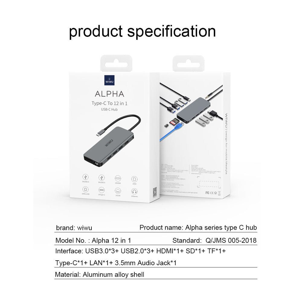 Alpha 12 in 1 Type C converter
