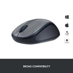 Logitech M235 Wireless Mouse | Sleek Grey 🖤, Vibrant Blue 🔵, Bold Red 🔴