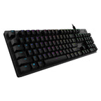Logitech G512 Carbon – RGB Mechanical Gaming Keyboard (Blue Switch)