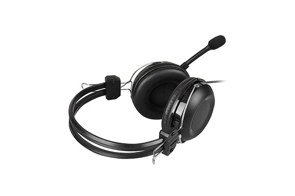 A4Tech HU-35 USB Stereo Headset – HD Audio & Noise-Cancelling Mic