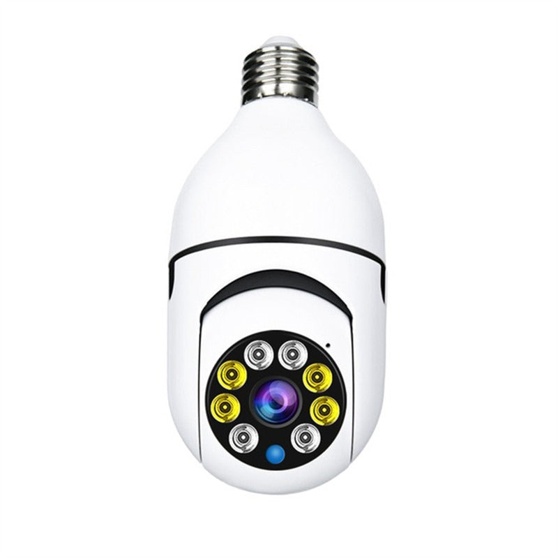 SPEED-X CA-E25 BULB CAMERA 1080P WIFI 360 DEGREE PANORAMIC NIGHT VISION TWO-WAY AUDIO MOTION DETECTION WITH V380 PRO APP