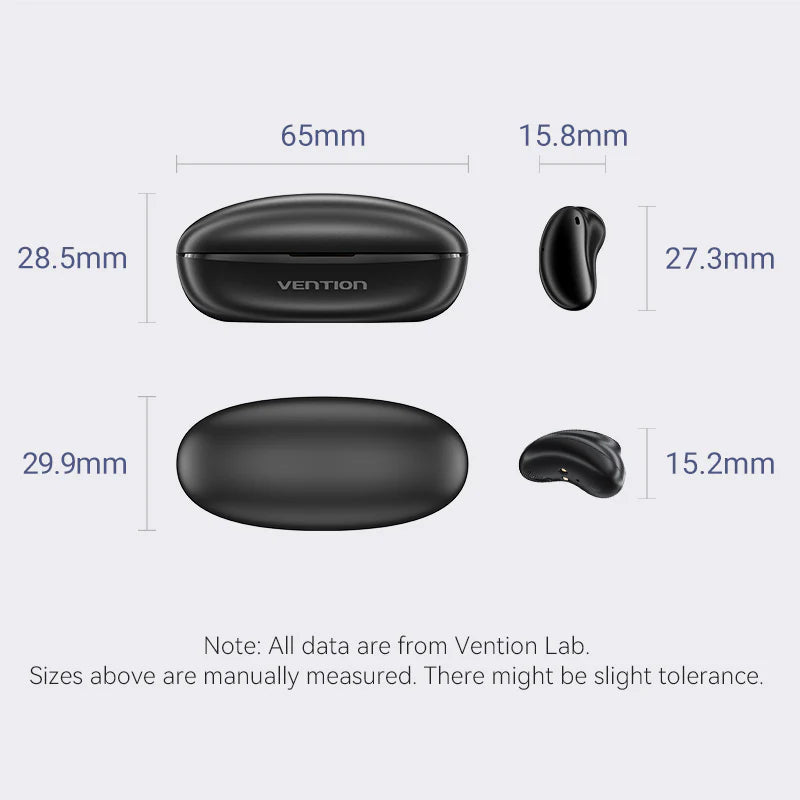 Vention Bluetooth Earbuds Tiny T11 BLACK