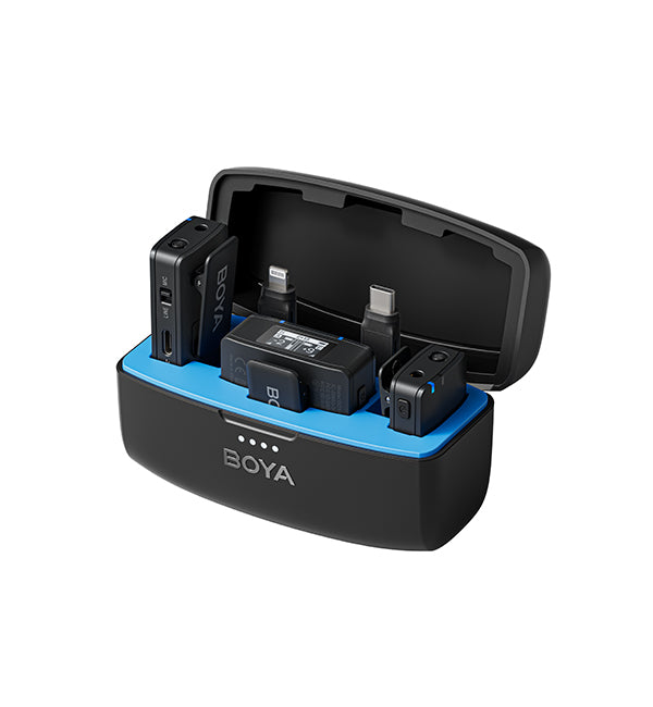 BOYAMIC All-in-One Dual Wireless Mic with On-Board RecodingWith 3 Year Warranty