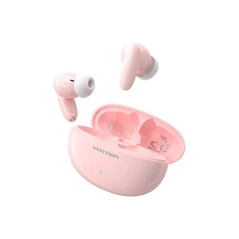 Vention Bluetooth 5.3 Earphones TWS True Wireless Earbuds Pink