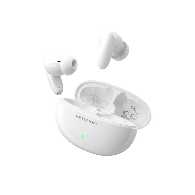 Vention Bluetooth 5.3 Earphones TWS True Wireless Earbuds White