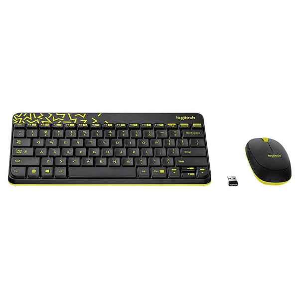 Logitech MK240 Nano Wireless Keyboard &amp; Mouse Combo – Black & White