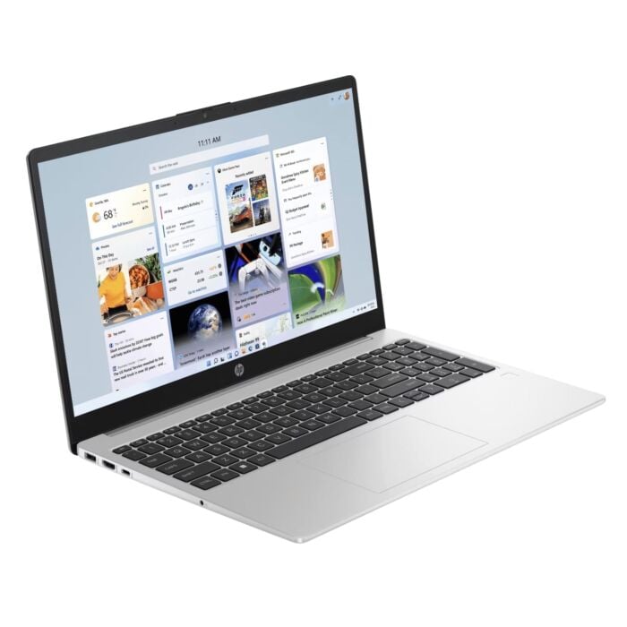 HP 250 G10 i5 13th Gen Core i5 1334u Deca-Core Processor 8Ram GB to 512GBIntel Iris Xe Graphics 15.6 Full HD IPS 1080p 250nits Display Backlit KB (Turbo Silver, NEW)