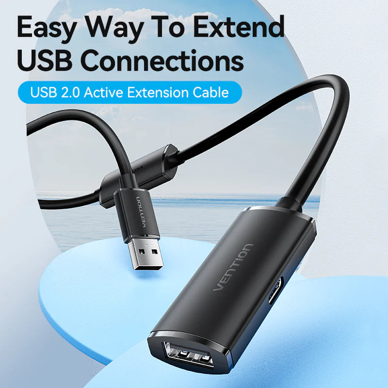 Vention USB 2.0 Active Extension Cable 10M