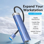 Vention 5-in-1 USB 3.0 Hub