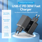Vention 1-Port USB-C Wall Charger 30W EU-Plug