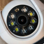 SPEED-X SPE27-LED8 BULB CAMERA WIFI PANORAMIC NIGHT VISION WITH V380 PRO APP