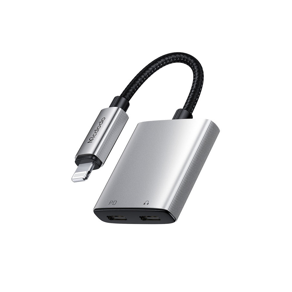 McDodo CA-5050 2-in-1 Type C to Type C + 3.5mm Audio Adapter