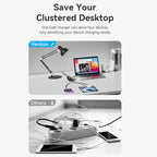 Vention 4-Port USB (C+C+A+A) GaN Charger (100W/100W/18W/18W) EU-Plug White