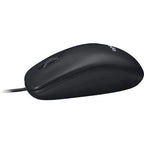 🖱️ B100 Optical USB Wired Mouse – Black