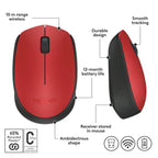 🎯 Logitech M171 Wireless Mouse Choose your style → Grey | Blue | Red