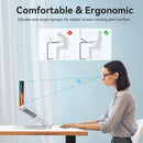 Vention Foldable Laptop Stand Silver Aluminum Alloy Type