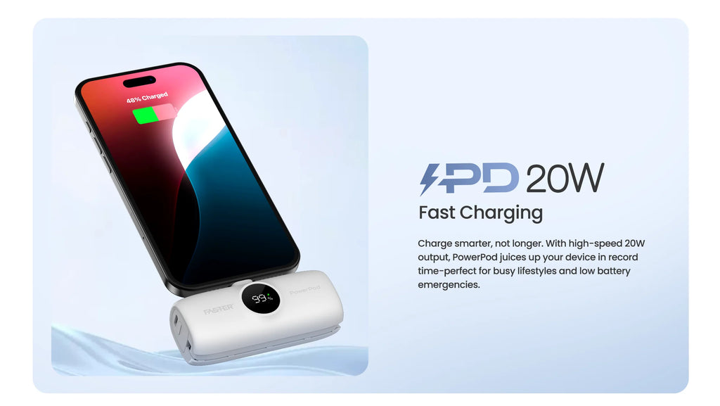 Faster PowerPod S5K 5000mAh Powerbank