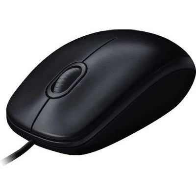 🖱️ B100 Optical USB Wired Mouse – Black
