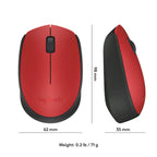 🎯 Logitech M171 Wireless Mouse Choose your style → Grey | Blue | Red