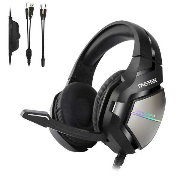 FASTER BG-200 Surrounding Sound Gaming Headset with Noise Cancelling Microphone