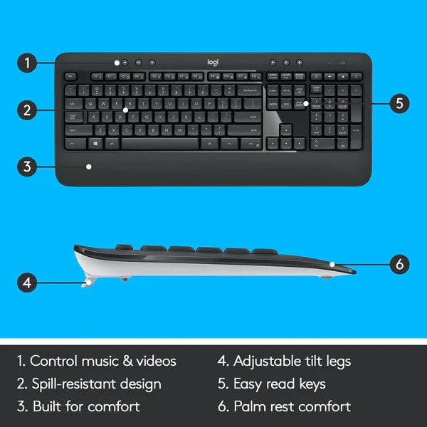MK540 Wireless Combo