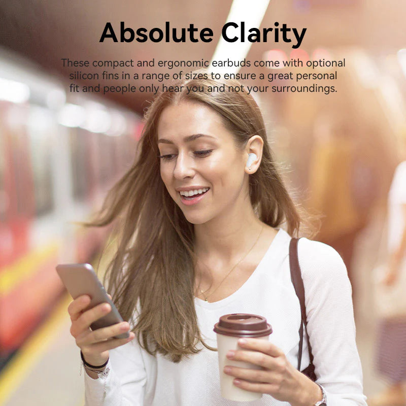 Vention Bluetooth 5.3 Earphones TWS True Wireless Earbuds White