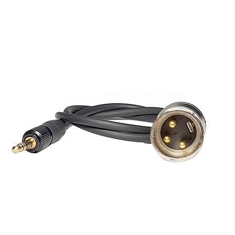 Boya input cable XLR male - 3.5mm TRS locking connector