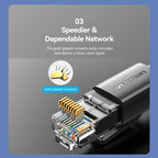 Vention Cat6 UTP Patch Cable 3M Black
