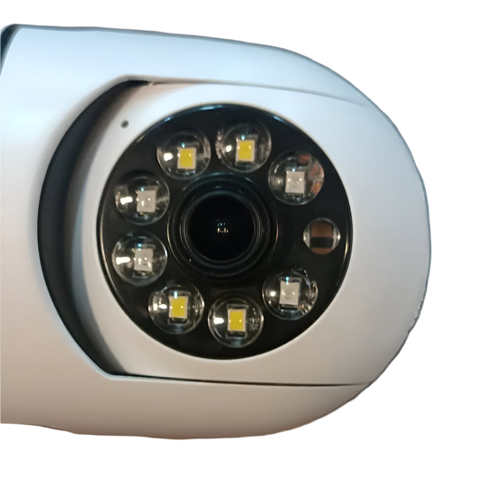 SPEED-X CA-E25 BULB CAMERA 1080P WIFI 360 DEGREE PANORAMIC NIGHT VISION TWO-WAY AUDIO MOTION DETECTION WITH V380 PRO APP