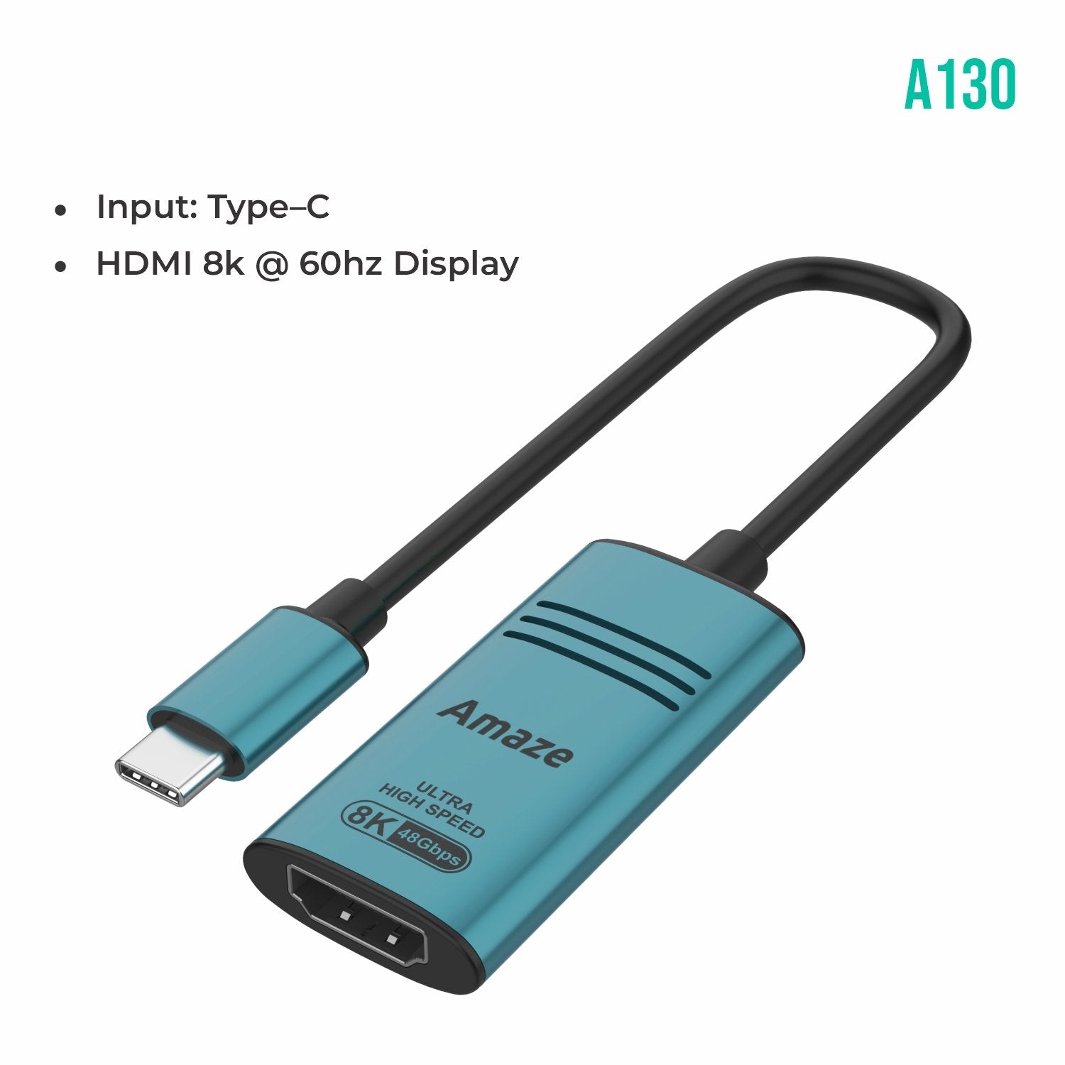 AMAZE TYPE-C TO HDMI 8K ADAPTER A130