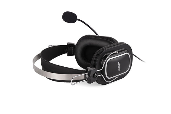 A4Tech HU-50 USB Wired Headset – Digital HD Sound & Noise-Cancelling Mic