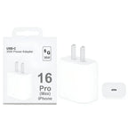 Apple 35W USB-C power adapter for iPhone 16 Pro Max 5G with original retail packaging