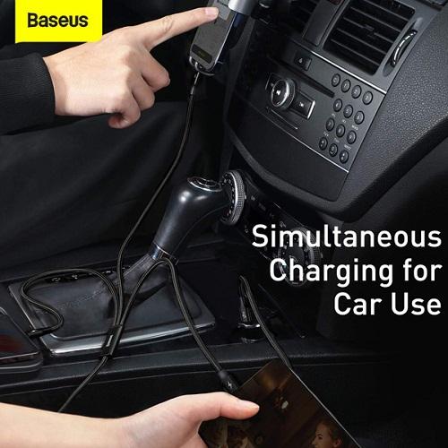 Baseus Rapid Series 2-in-1 USB to iPhone+Micro Cable