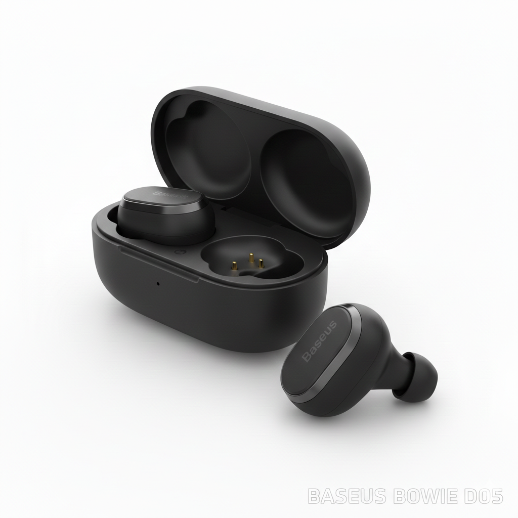 Baseus Bowie D05 True Wireless Earbuds – Deep Bass & Clear Calls