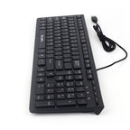 CoolBell Multimedia Link Mood Keyboard – Ergonomic Design, Dedicated Media Keys & Soft-Touch Membrane Technology