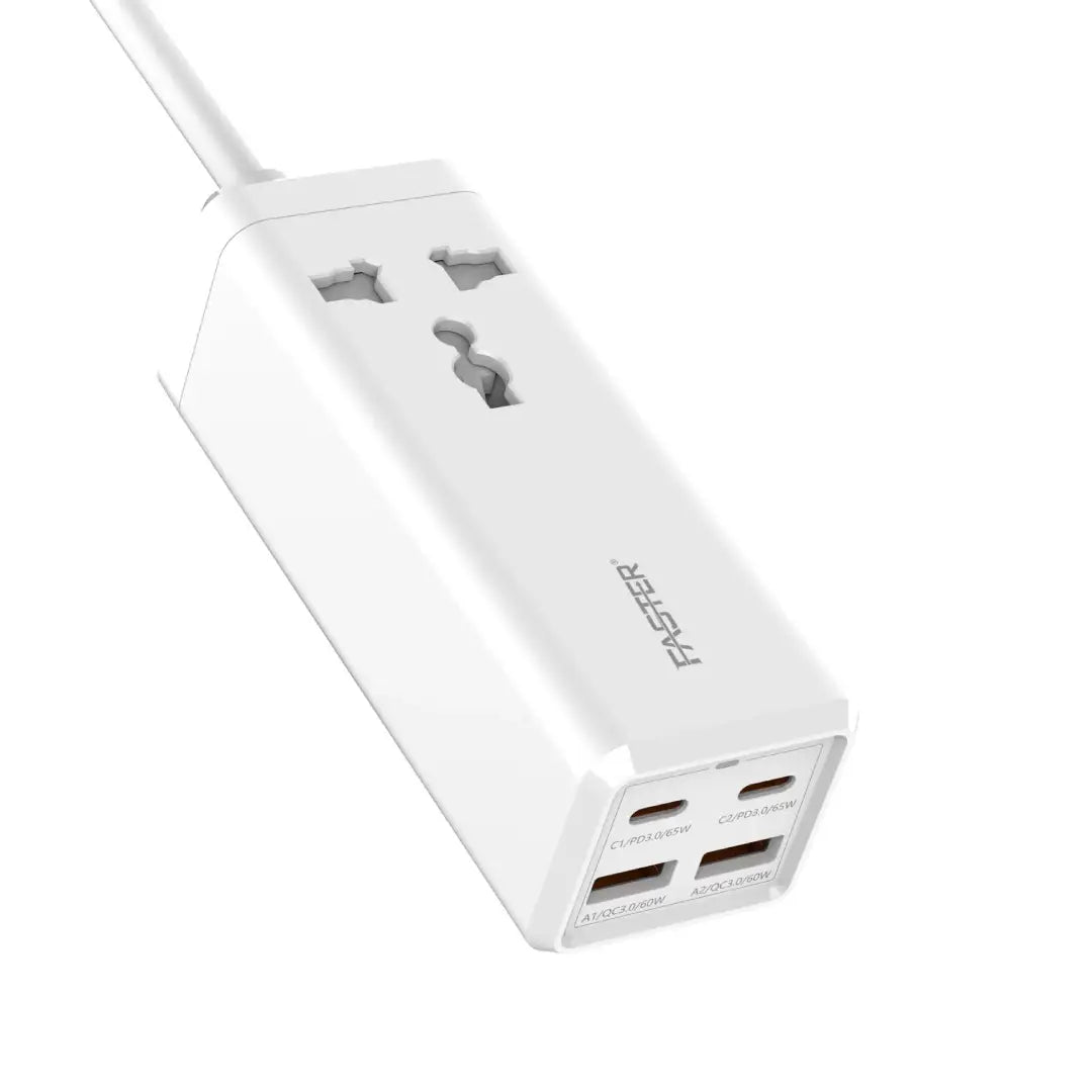 FASTER 2 USB 2PD 65W POWER EXTENSION