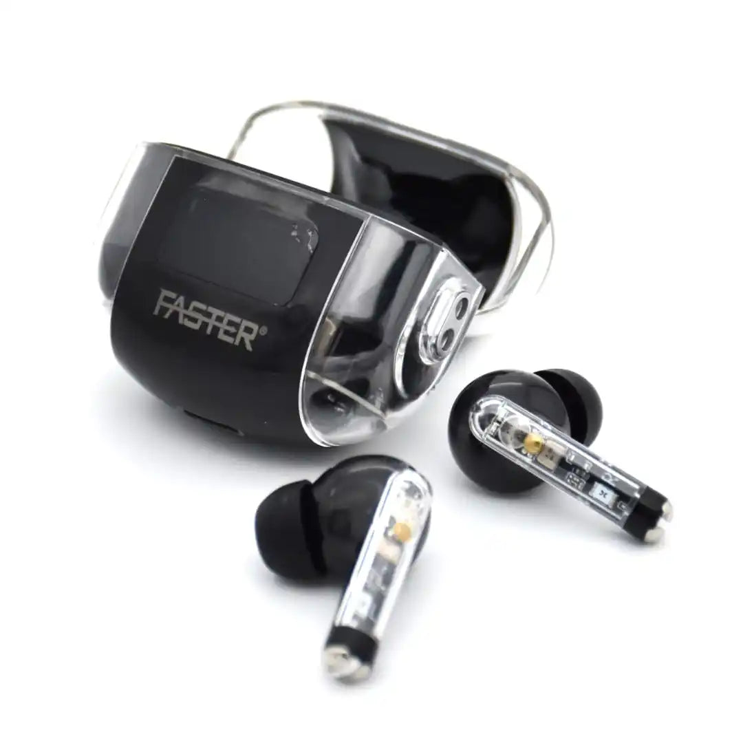 Faster Saver S90 Bass Transparent Earbuds