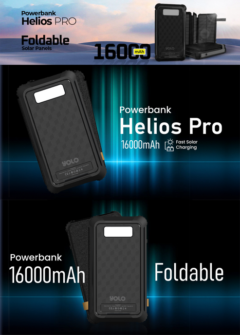 YOLO HELIOS PRO POWER BANK